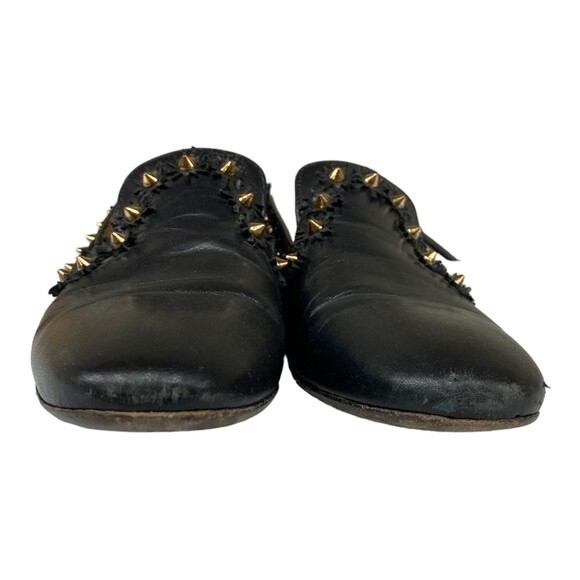 Melvin & Hamilton Claire 1 Black Studded Loafers size 37 - Picture 7 of 13